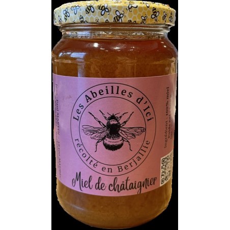 Pot miel de châtaignier 500 g